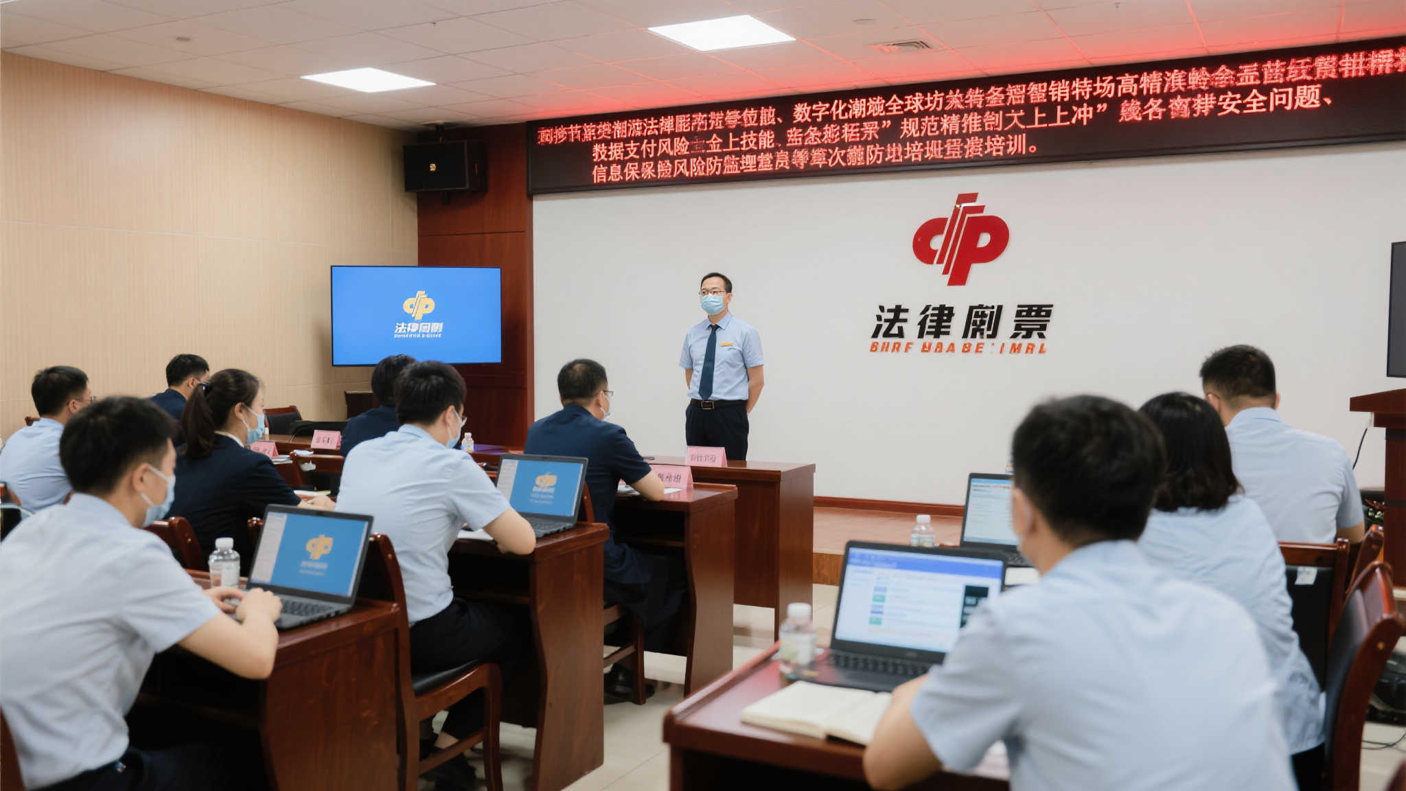 除了明确法律底线之外，加强对工作人员业务