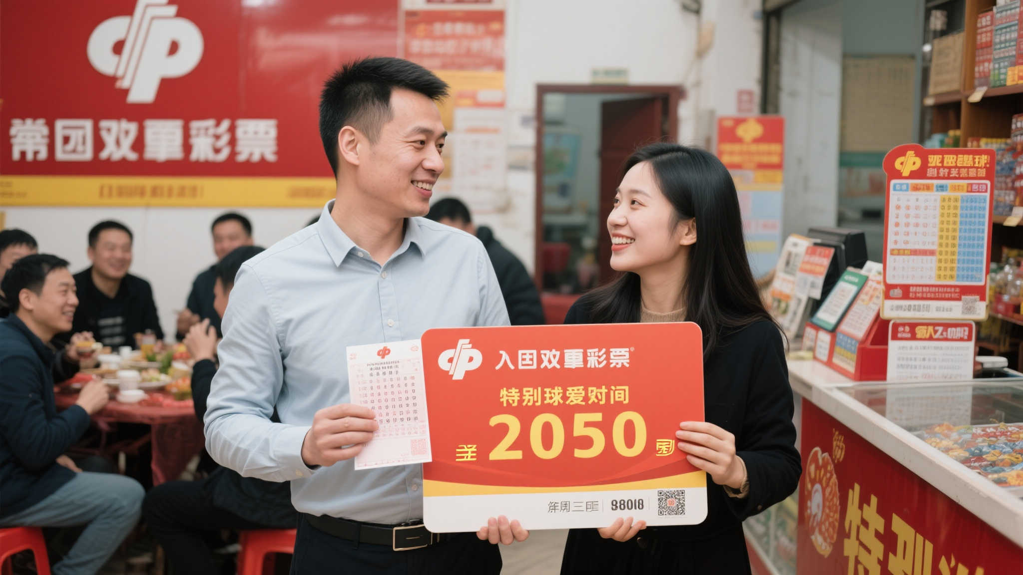 因福彩结缘：一段特别的爱情起点
更令人