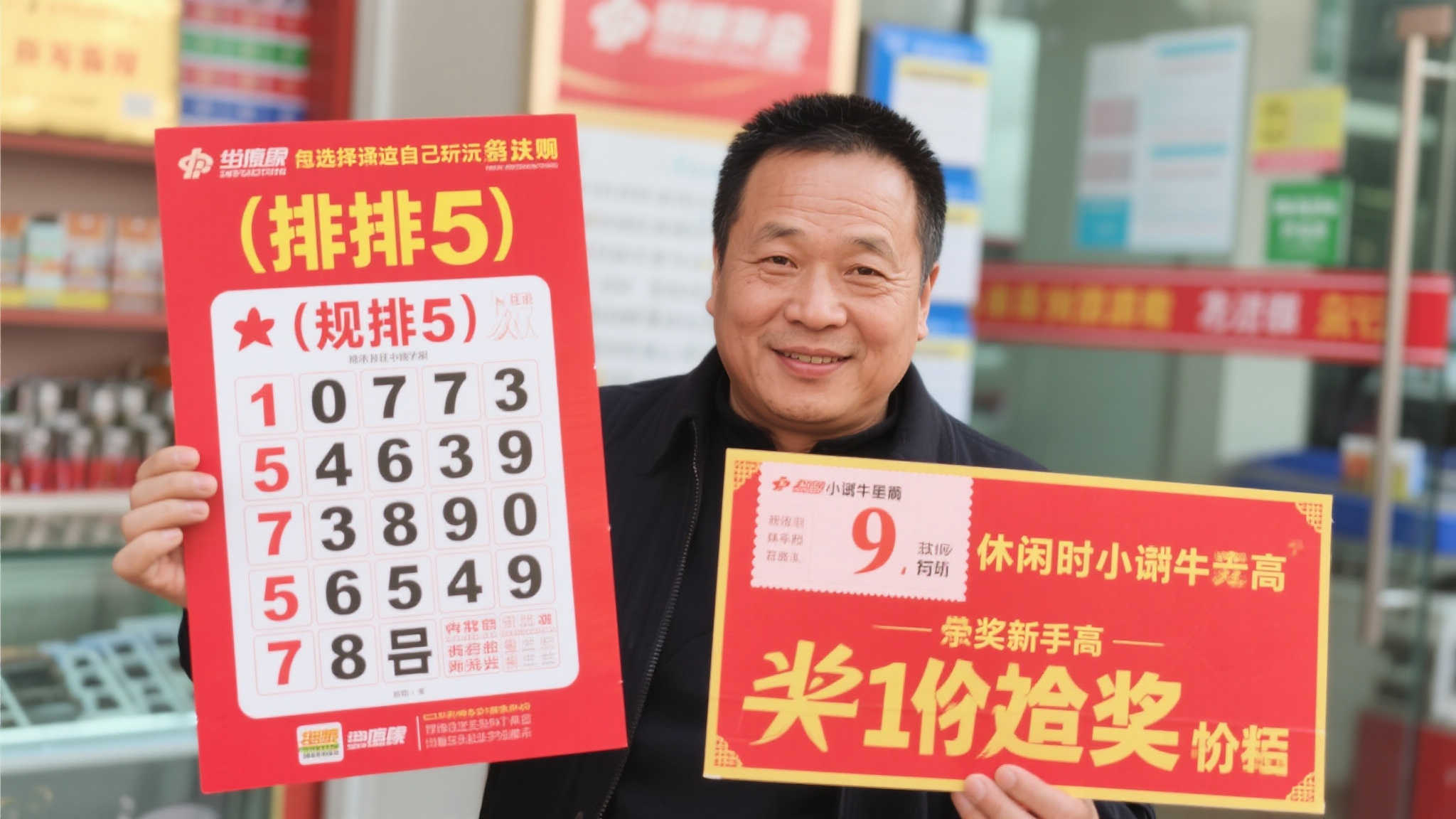 车牌号码成幸运符，排列5喜获120万大奖