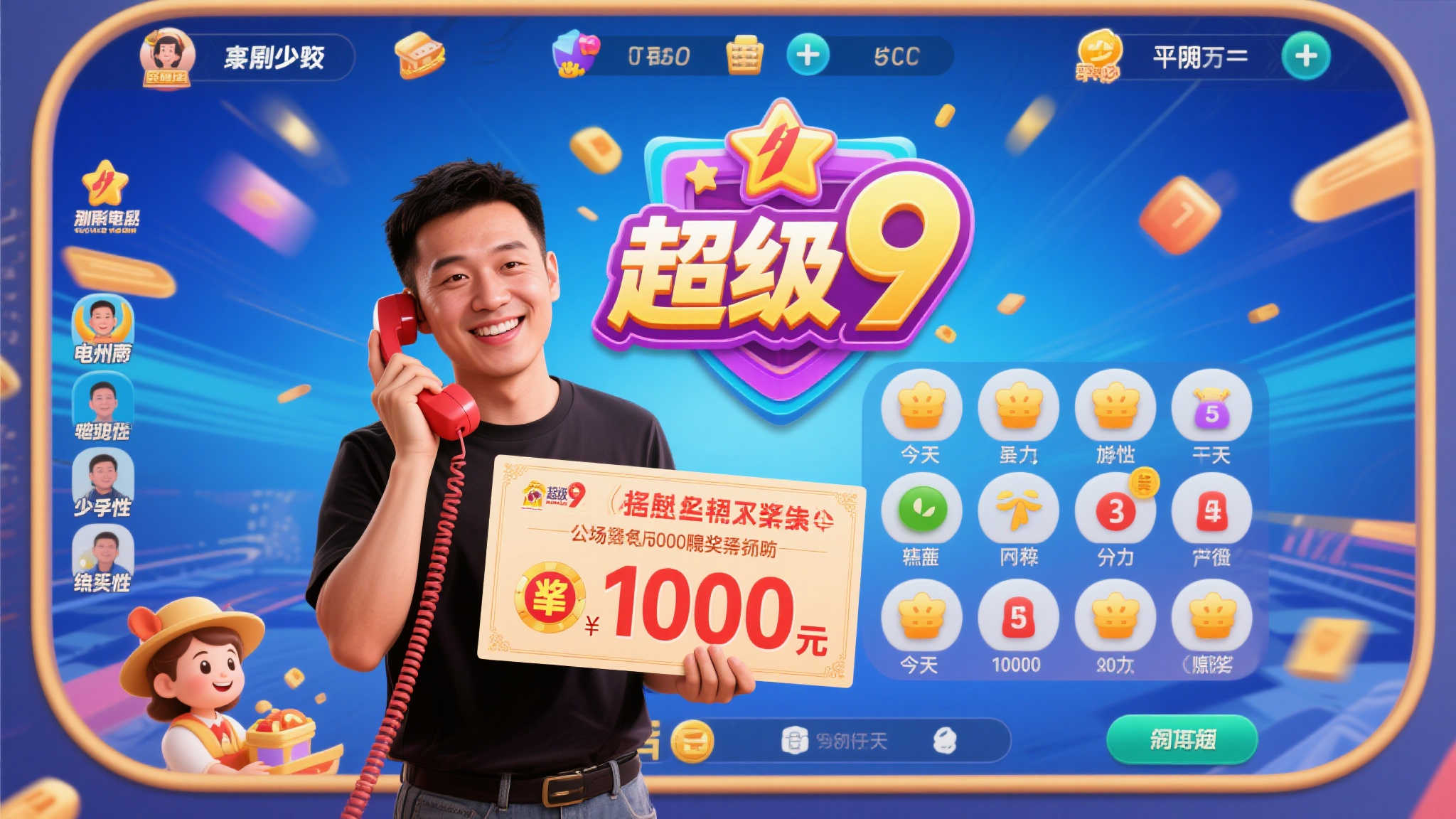 荆州小董：喜中“超级9”百万大奖！