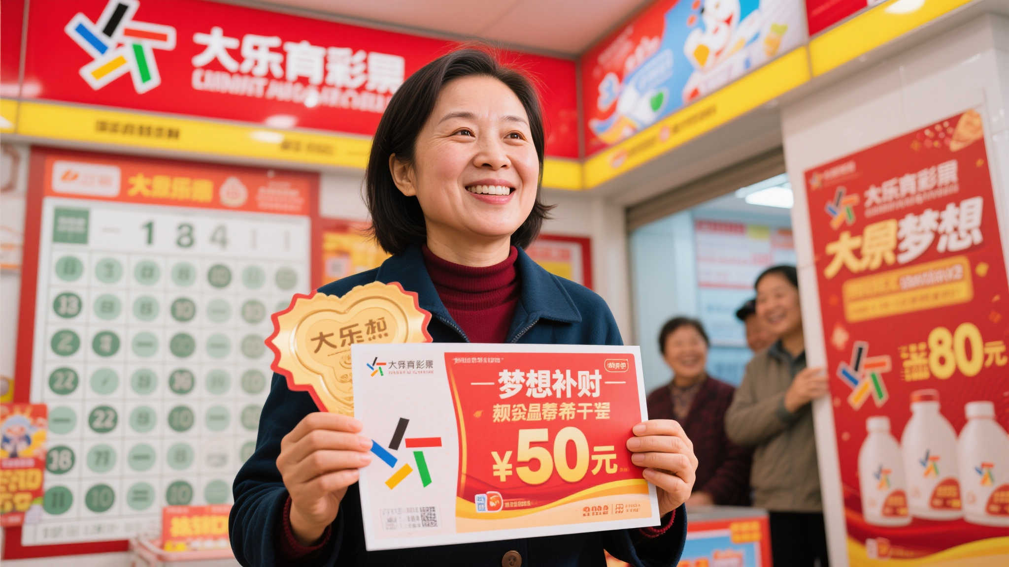 通过她的故事，我们也更加认识到，大乐透不