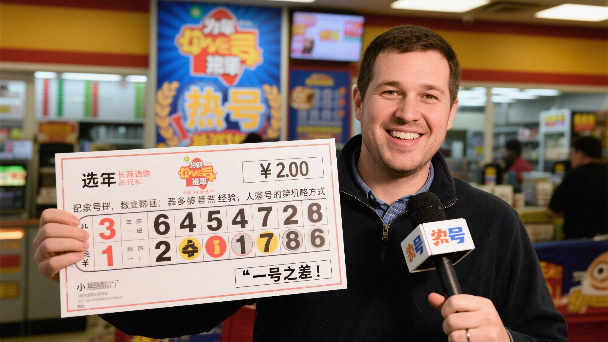 男子自选号码喜中快乐8玩法508万 仅一号之差与5500万擦肩而过