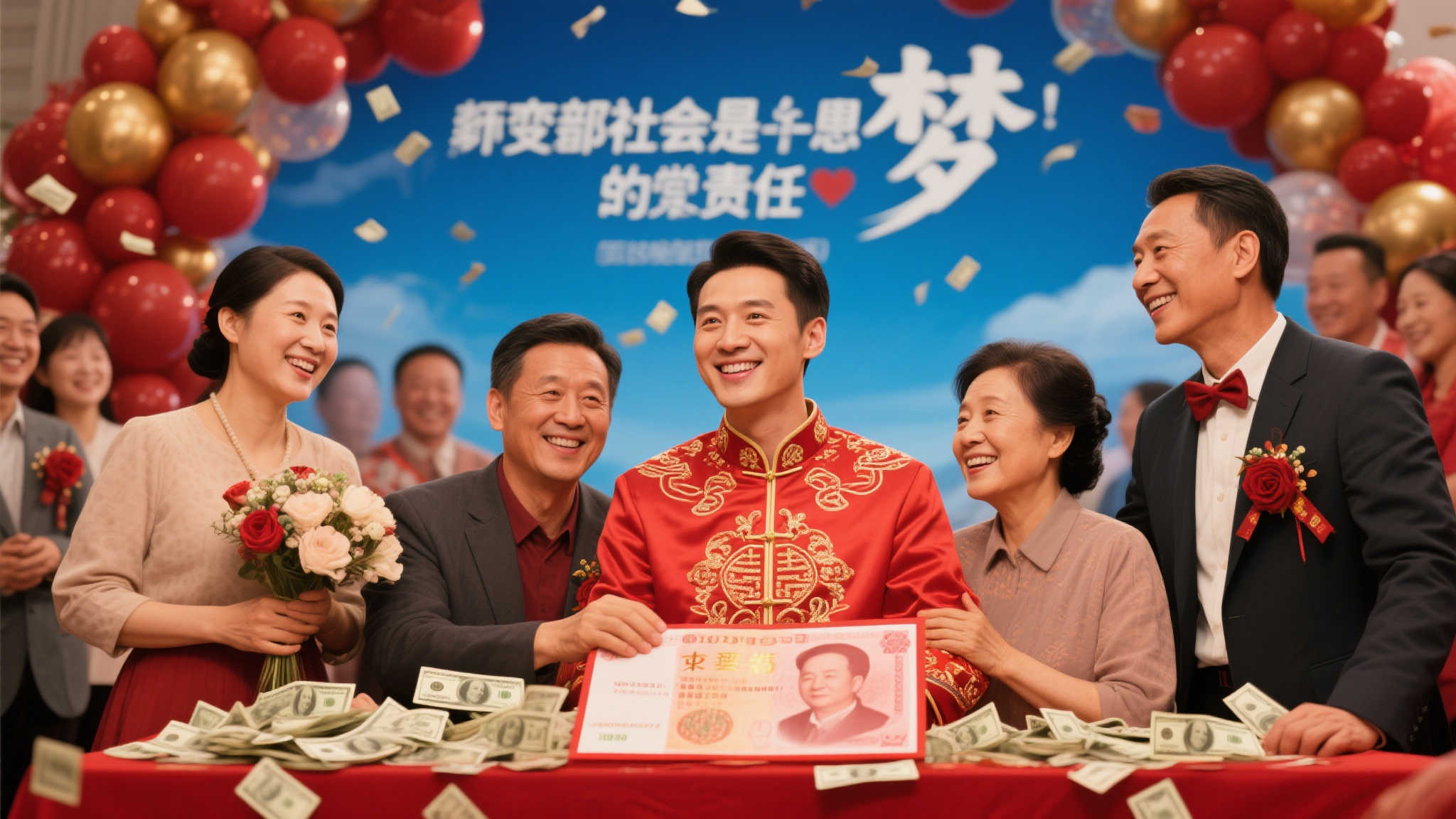 这一事件不仅是一个人或一个家庭的喜事，更