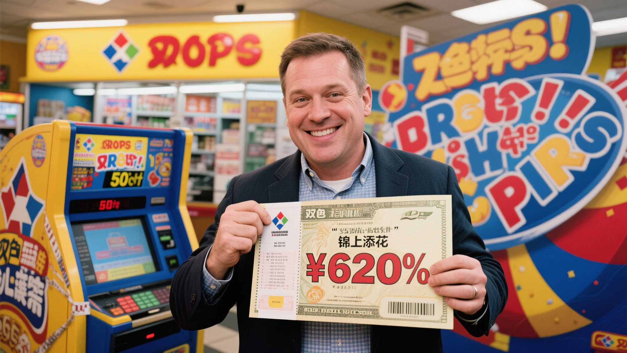 男子封机前50秒幸运中双色球620万 奖金成意外之喜 在彩票圈中,总有一些幸运儿的故事让人津津