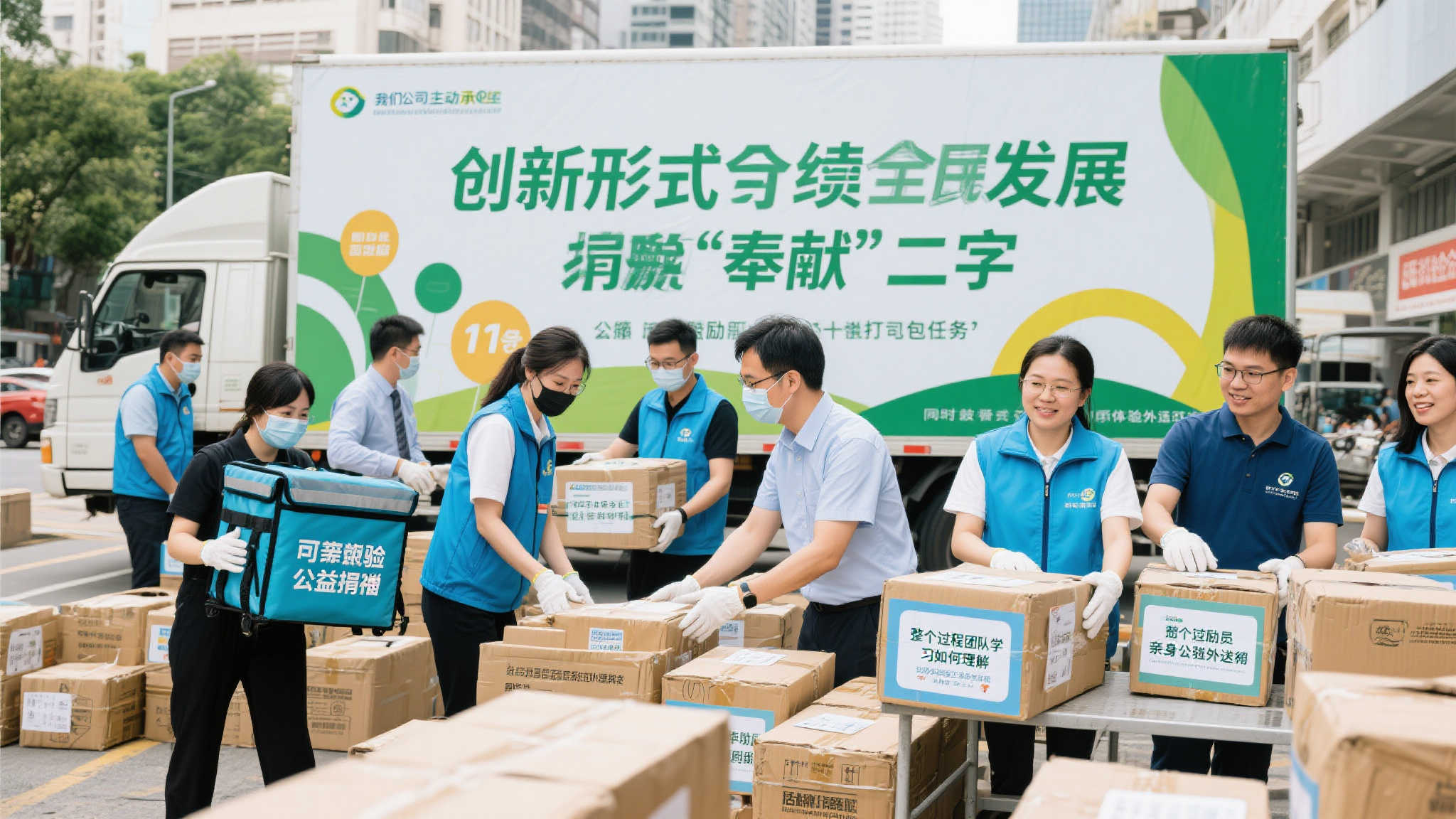 创新形式呼吁全民参与 推广可持续发展理念