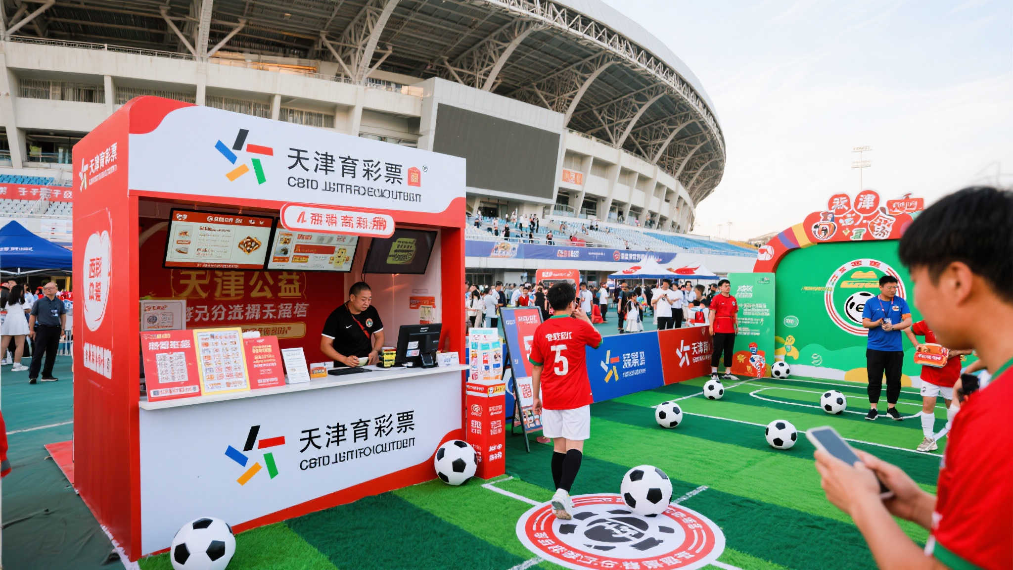 天津体彩开拓新销售路径 全面支持津门虎主场 天津体彩开拓新销售路径 全面支持津门虎主场