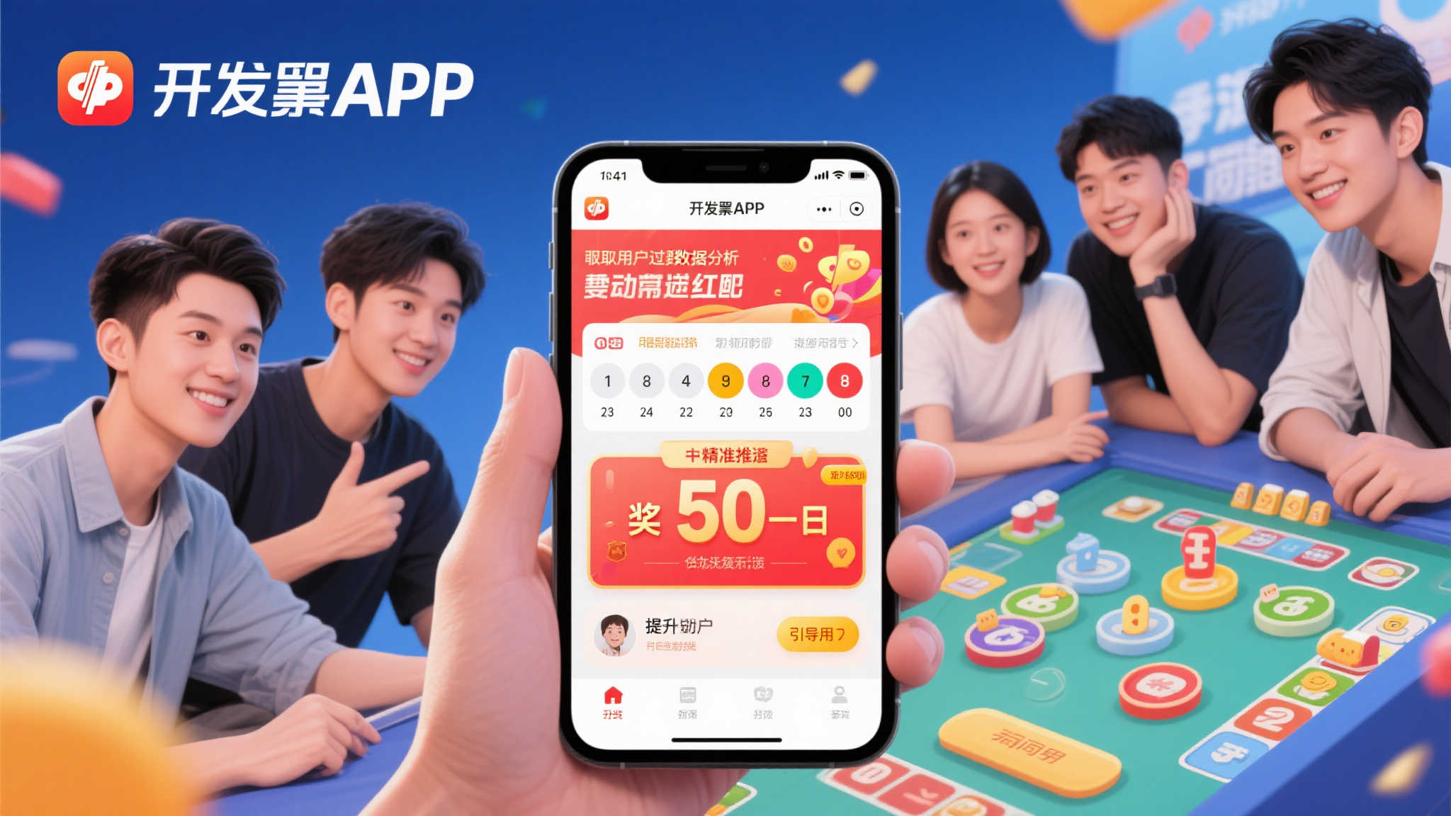 创意激荡!福利彩票营销大赛精彩作品亮相 例如,有一组由年轻团队开发的彩票APP,