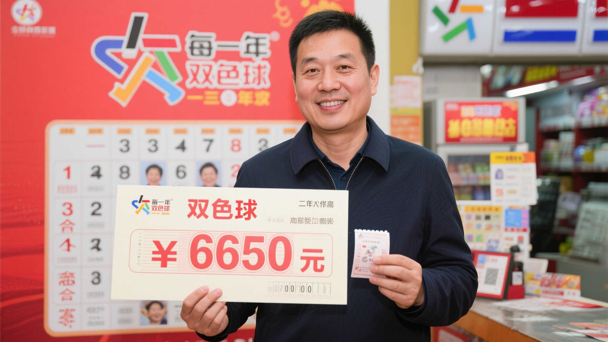 男子凭家人年龄组合号码,2年购彩经验喜中双色球665万 一、初涉彩票,仅两年便迎来大奖
这位中