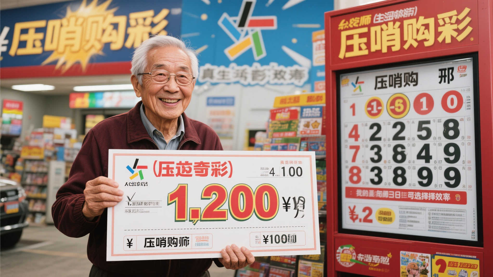 退休教师最后时刻购彩摘2亿大奖，多年坚守号码终圆梦-组图