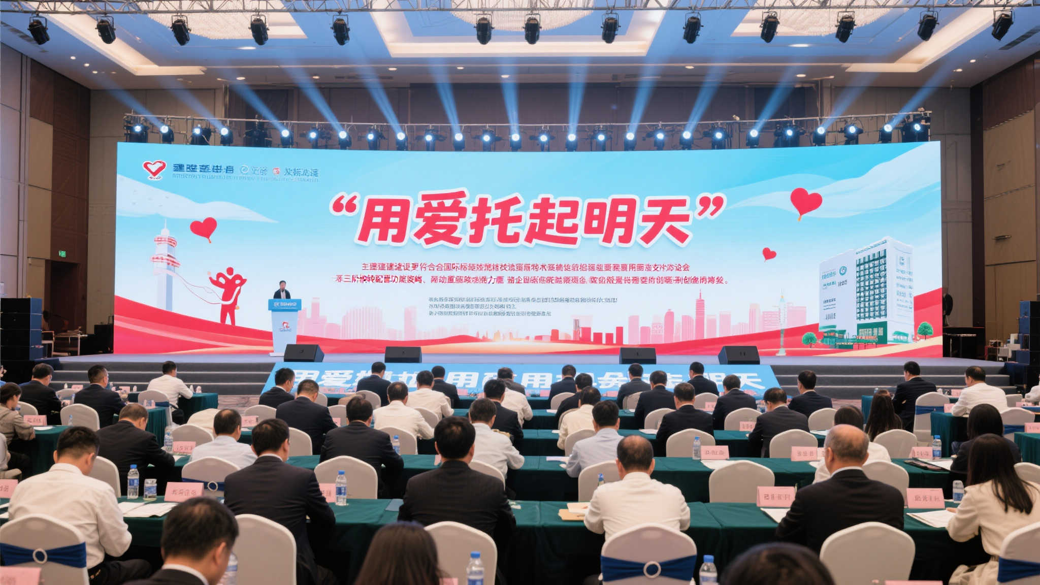 不久前, 重庆市举办了一次名为"用爱托起