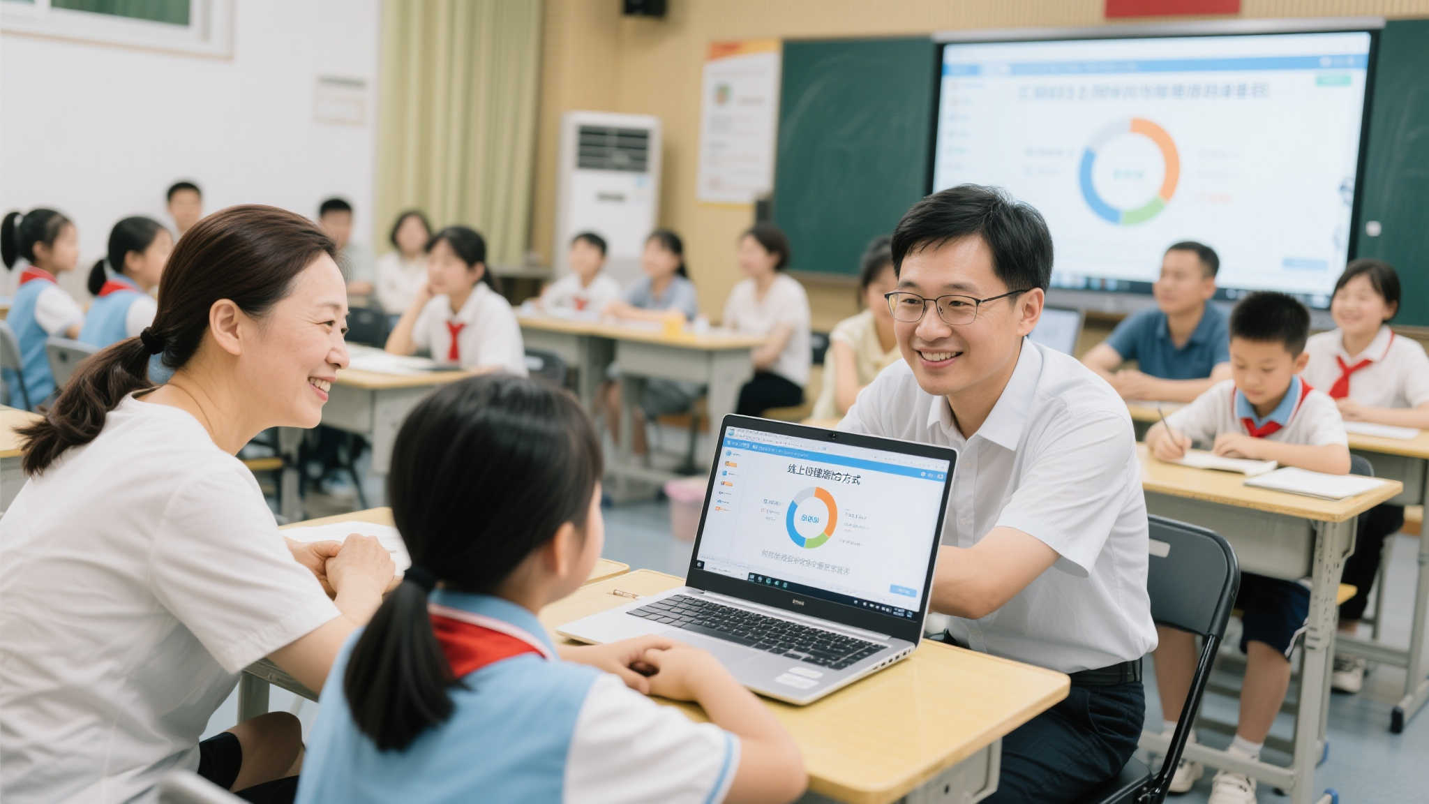 例如，通过利用线上线下结合方式开展心理辅