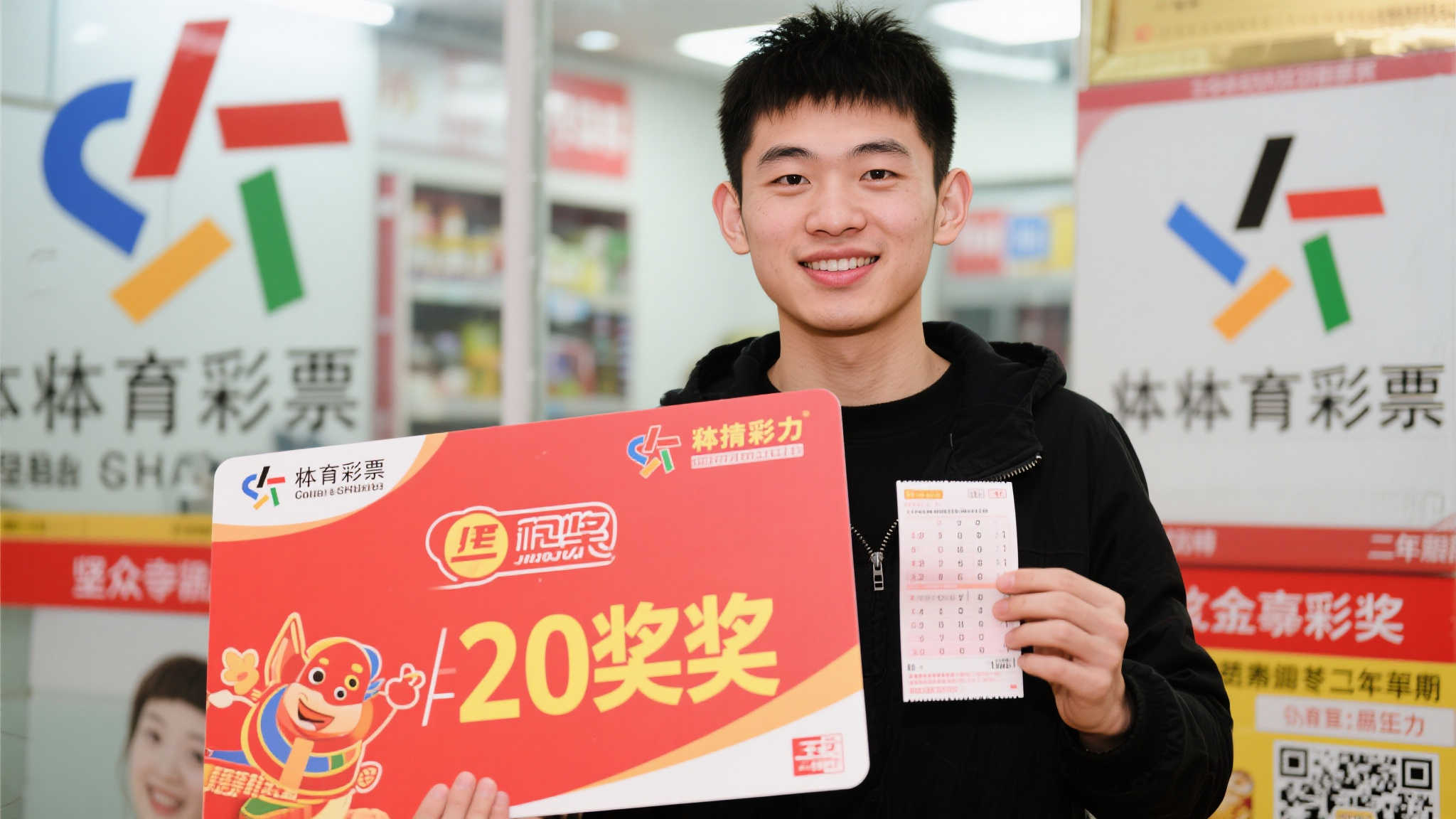 “00后”彩民坚持2年期期购彩,机选喜中双色球690万大奖 值得一提的是,这位年轻人虽然年纪轻轻,但