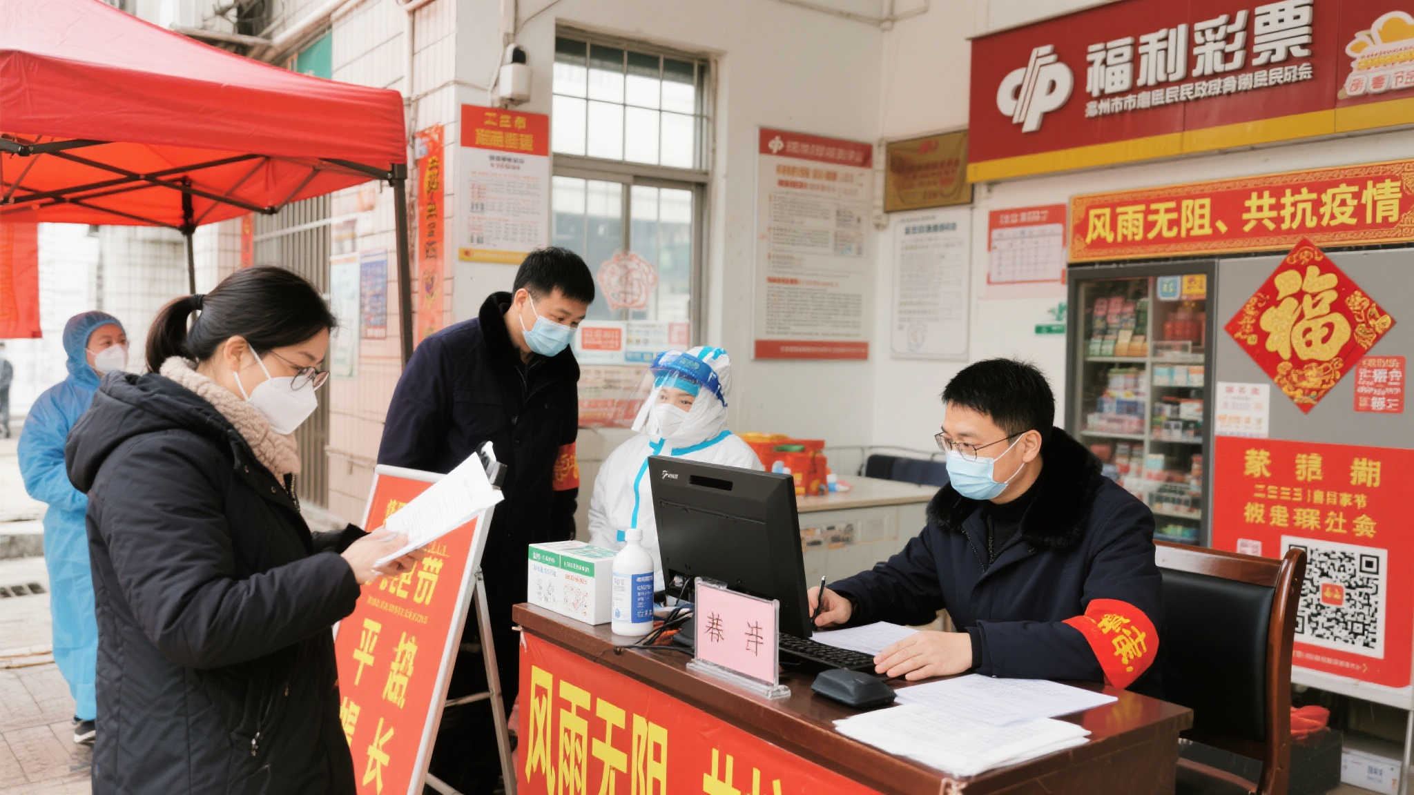 春节无休抗疫情,惠州基层民政福彩勇担当 在2023年的春节假期,当大多数人沉浸在