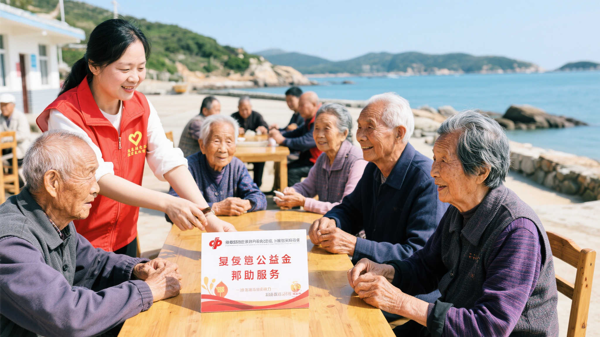 【公益福彩关怀】海岛空巢老人集中养老服务暖心启航 现代社会在经济飞速发展的同时,也面临着一