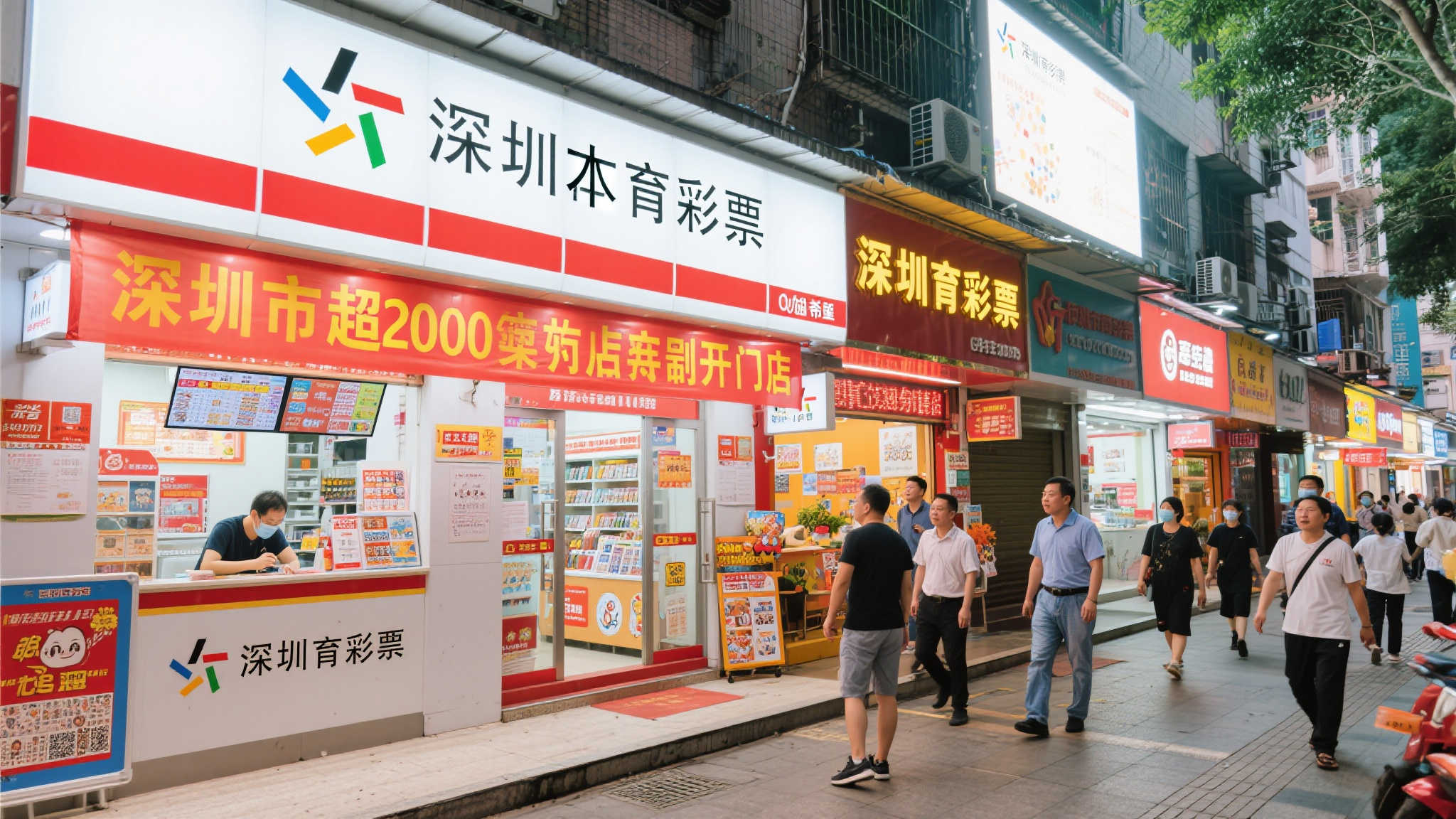 鹏城体彩焕新颜 千店迎春开门红 鹏城体彩焕新颜 千店迎春开门红