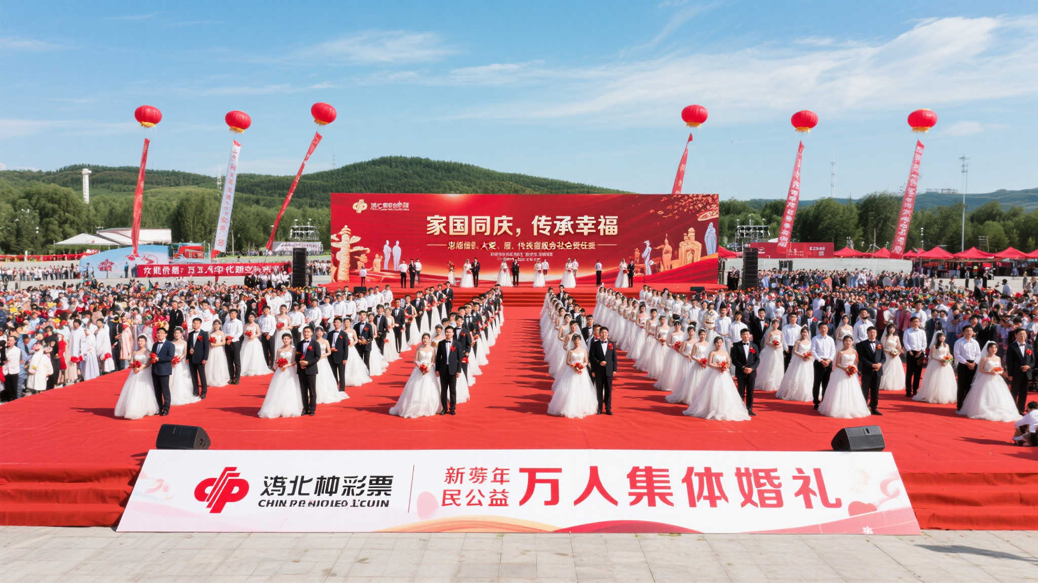 近年来，“万人集体婚礼”活动逐渐成为一种