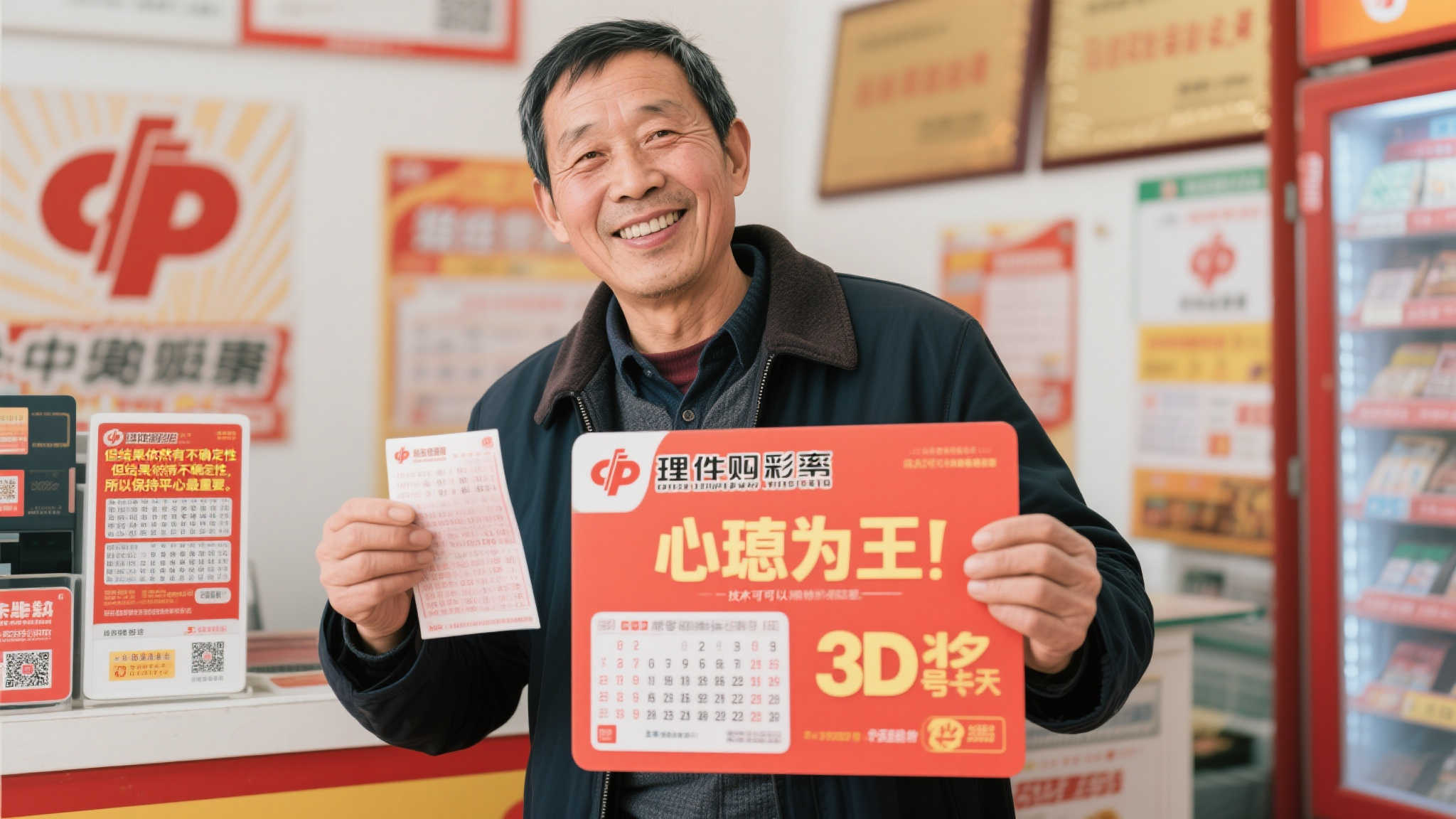 技术派彩民巧用组合投注揽3D大奖12万：每日随手献爱心