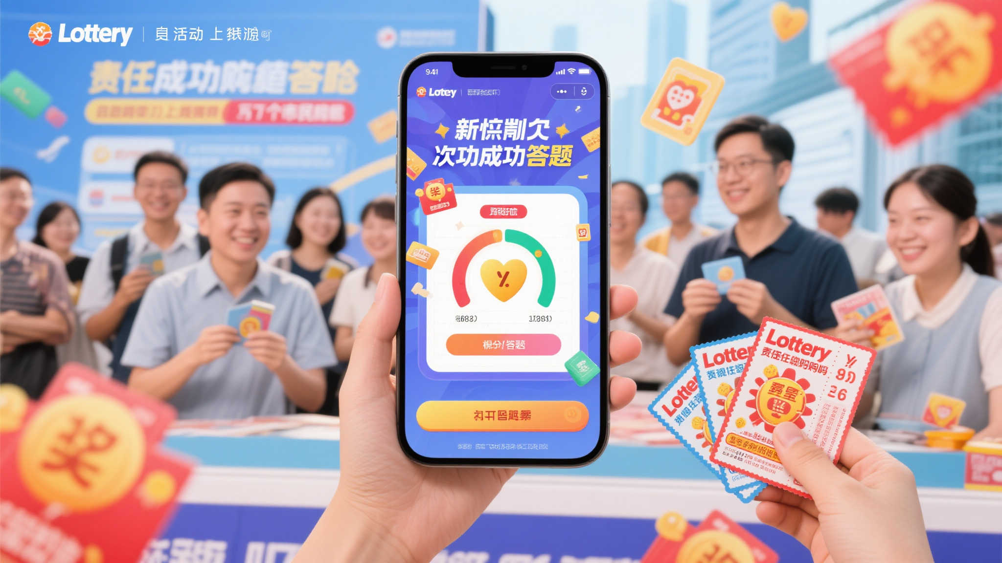 答题赢好礼，彩运带回家！深圳体彩责任彩票活动正式启动！