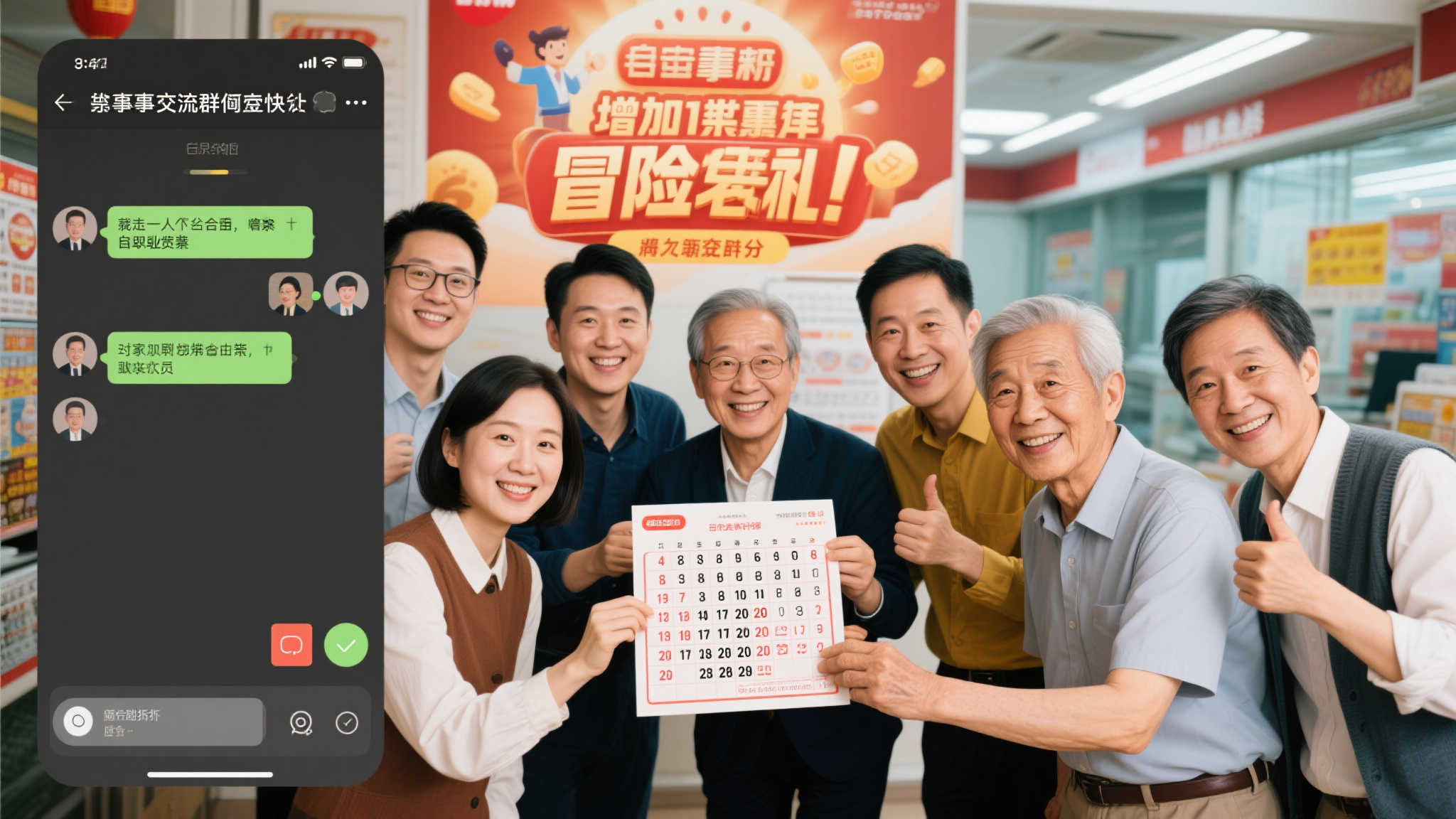 6位陌生人联手购彩喜中1.6亿大奖 自信合影公开身份-图