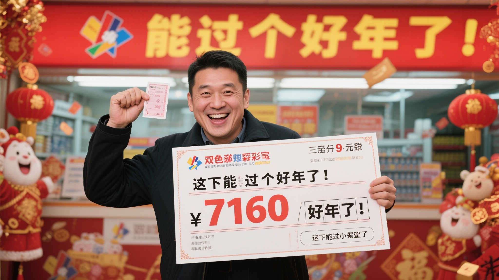 新年将至，谁不希望有个好彩头？近日，一位