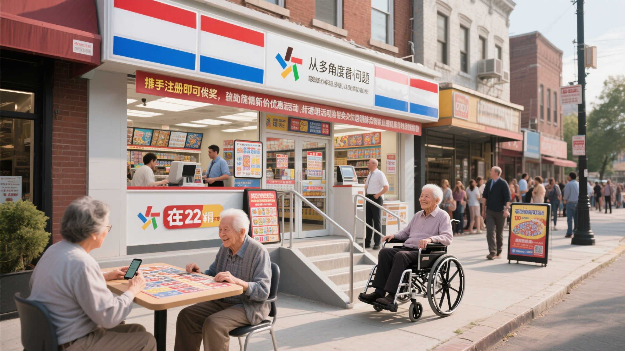 考虑到不同年龄阶层及具特殊需求者可能会遇