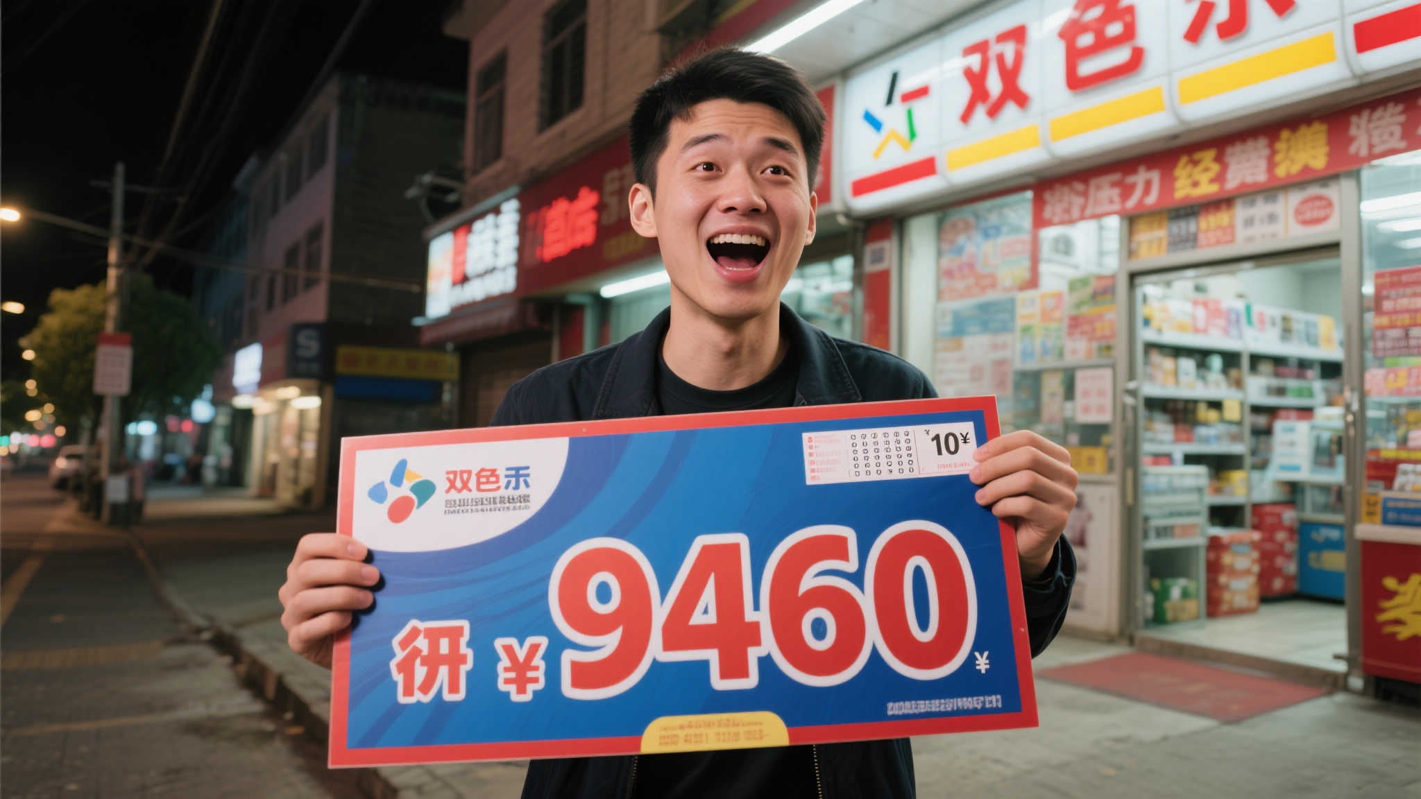 年轻小伙10元喜中双色球946万 生意压力一扫而空