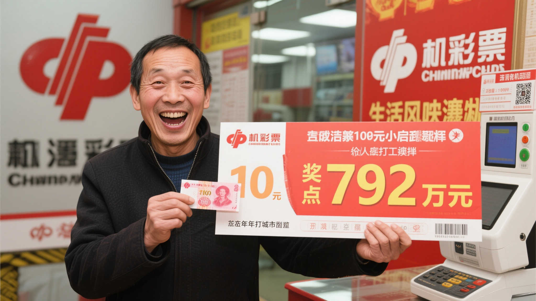 前言：10元小投入换来792万大奖的惊喜