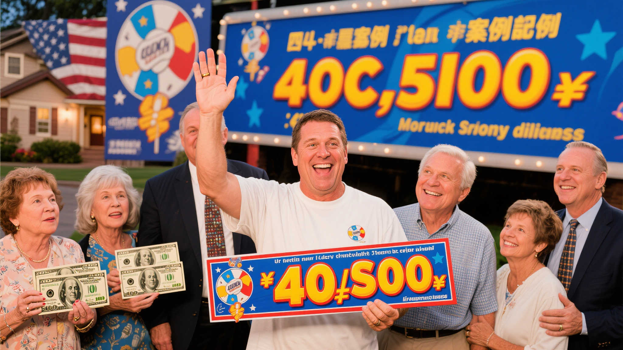 40亿彩票大奖得主现身领奖：计划提前退休，照顾母亲安享晚年