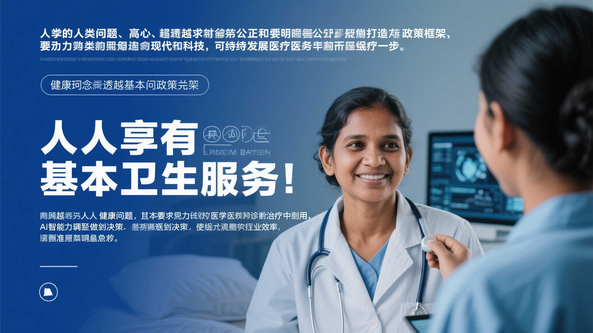 健康问题关乎基本的人类尊严与幸福感，因此