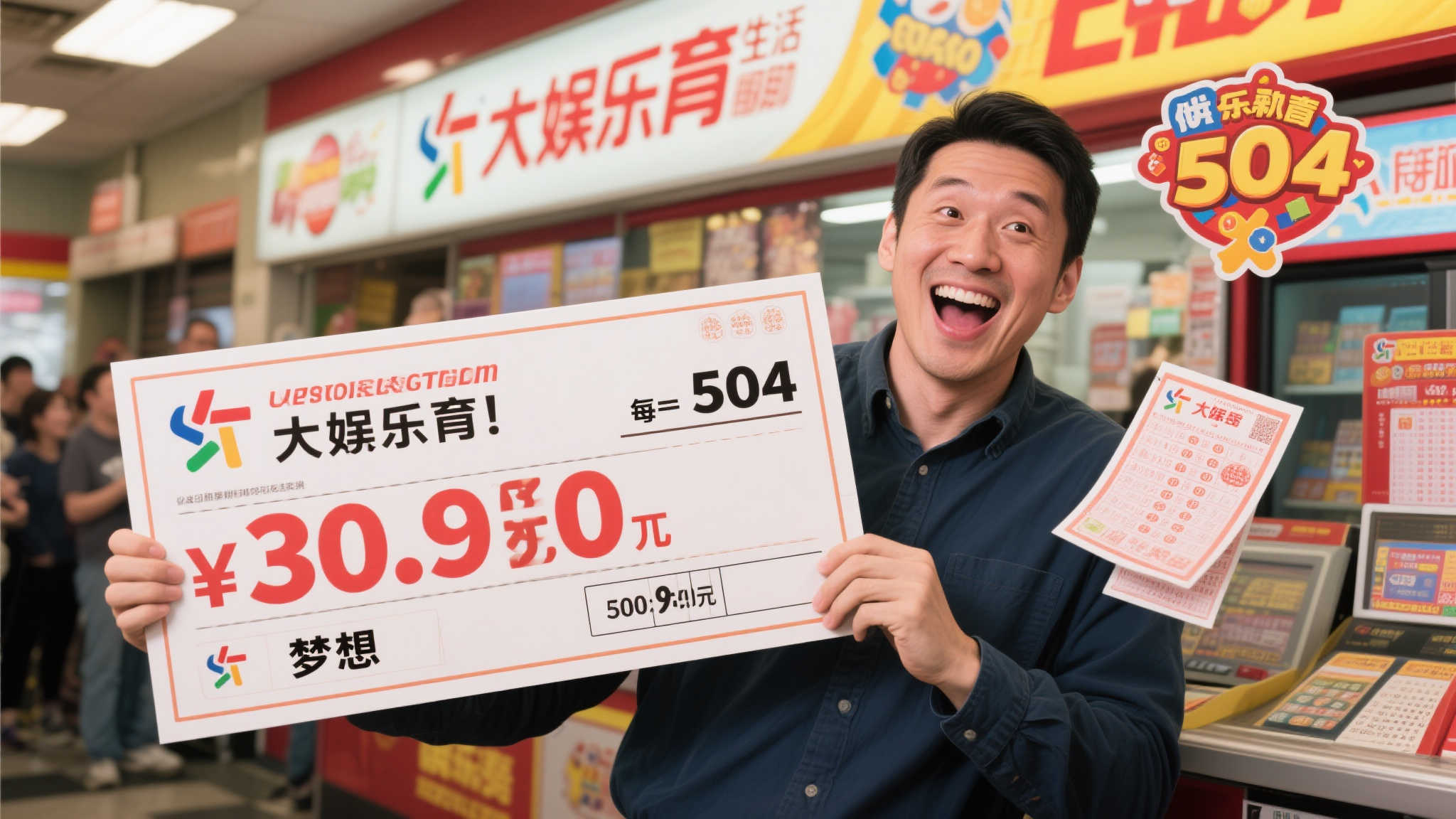 男子花504元玩大乐透,意外收获30.9万惊喜! 前言:意外惊喜从娱乐开始
生活中总有一